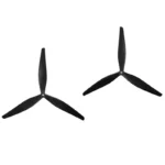 HQProp 15x7x3 black propellers both rotation directions